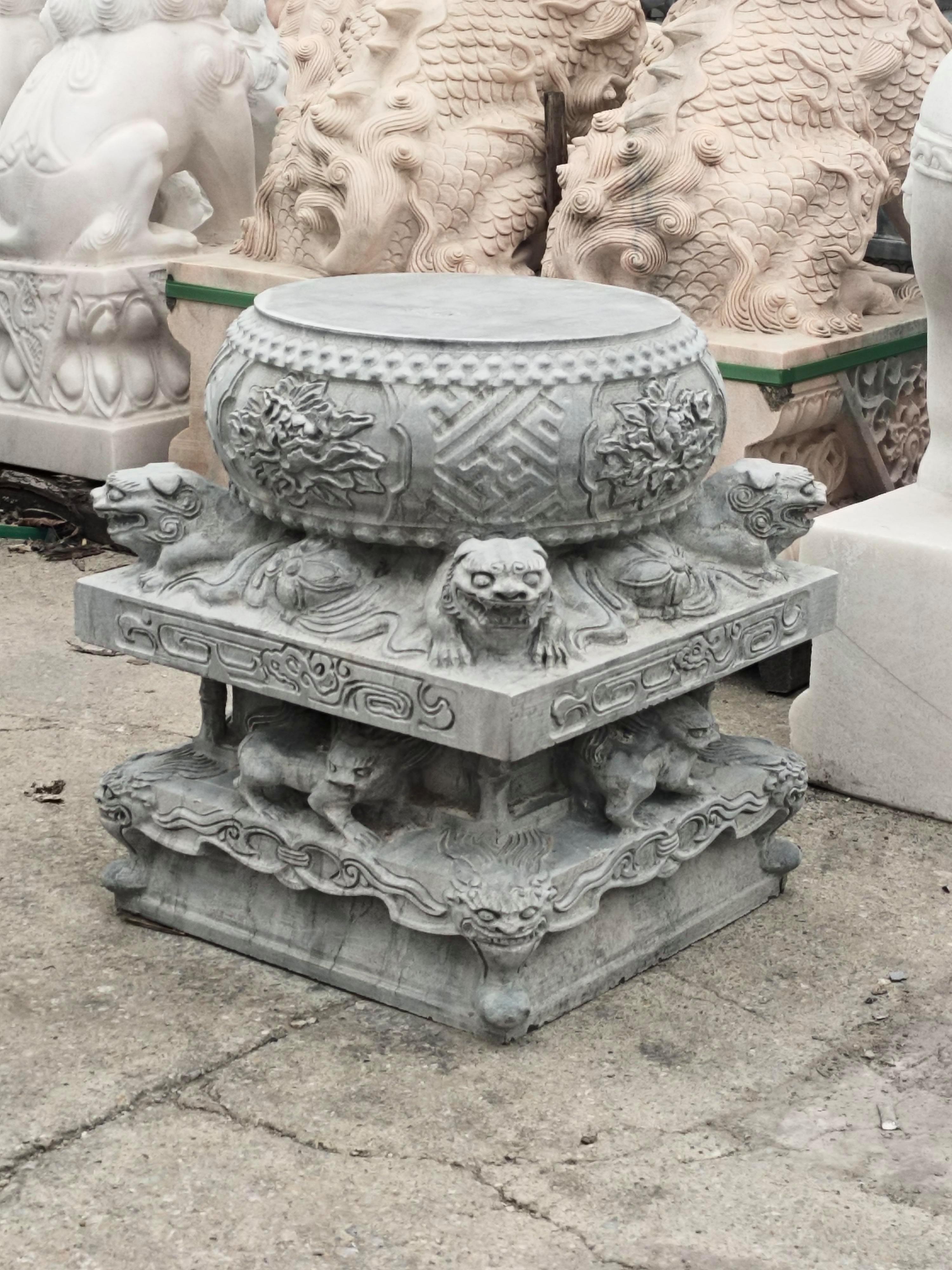 济宁明扬石业柱顶石产品