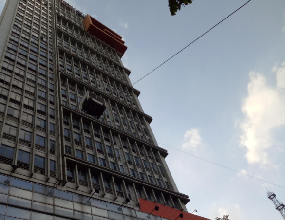 宁波迁迁旺高层吊装现场