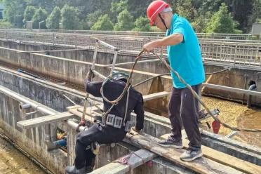 湖北金成水下工程有限公司作业现场