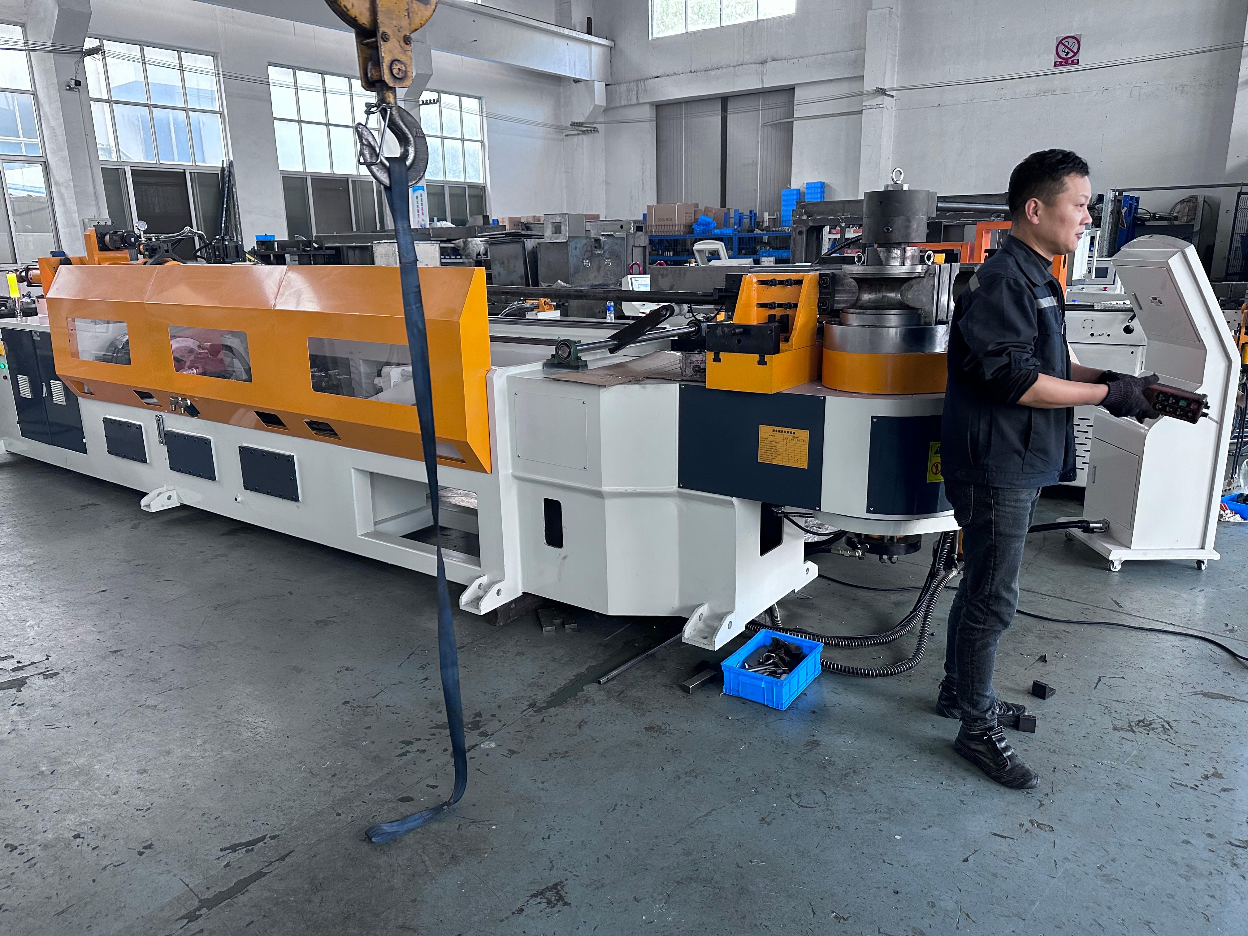 管材折弯机加工示例