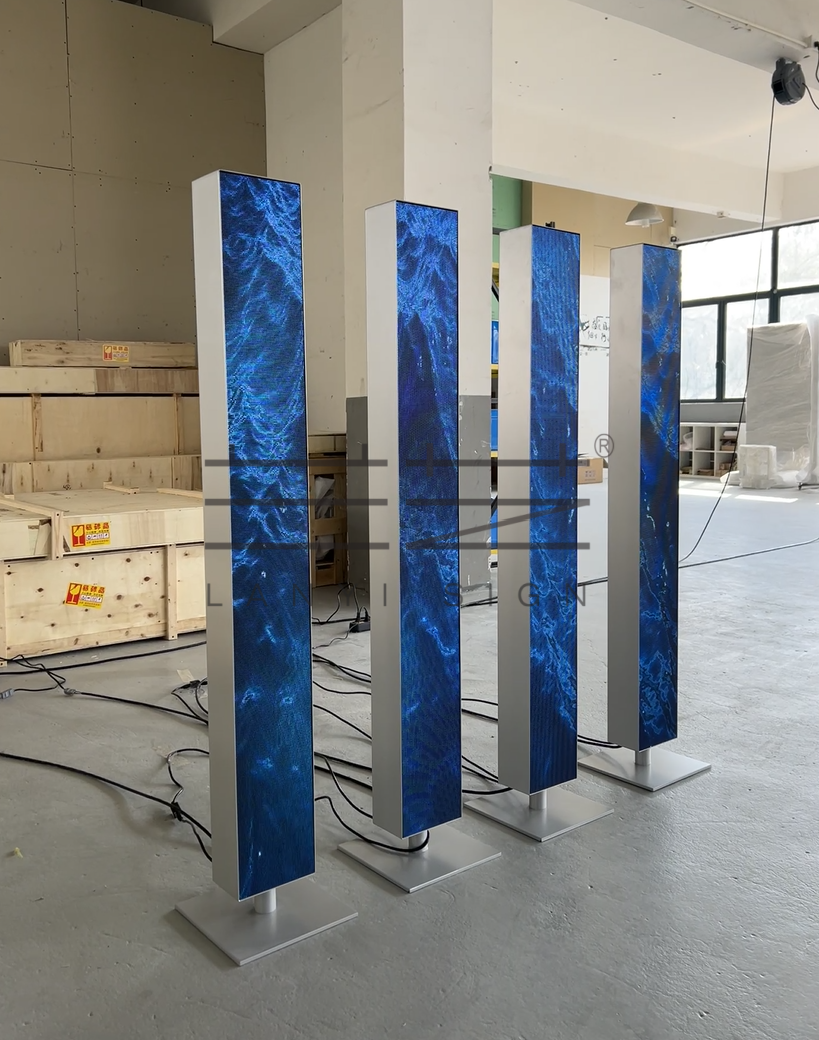 立柱屏产品展示