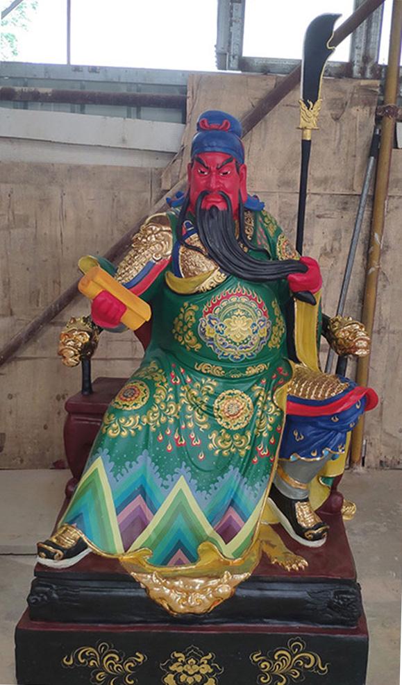 邓州市莲花佛像工艺厂生产车间