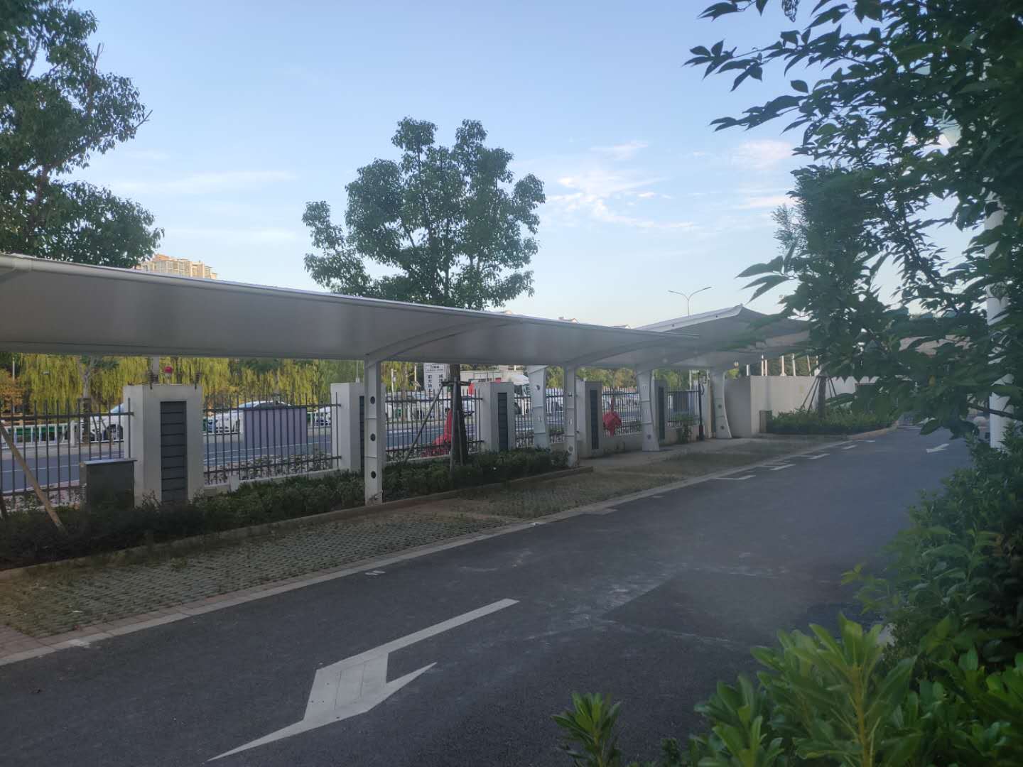 车棚应用场景示意