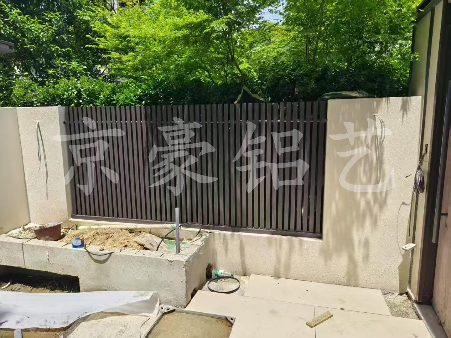 京豪铝艺围栏实拍图