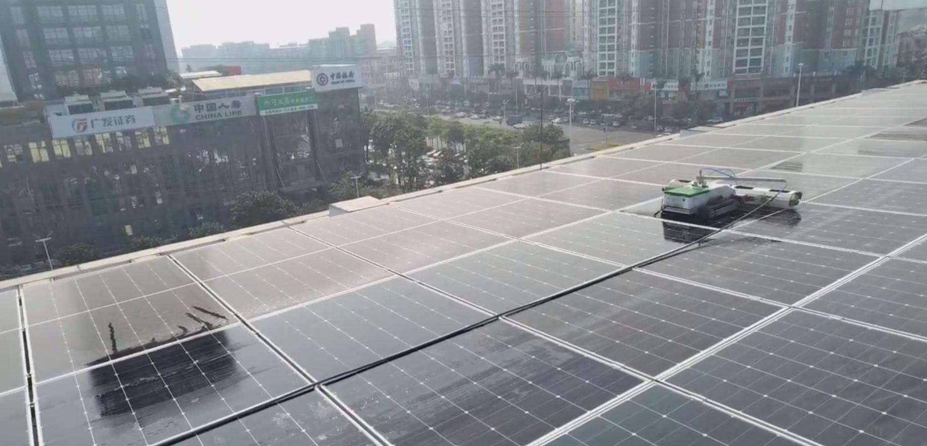 易维光伏清洗设备应用场景