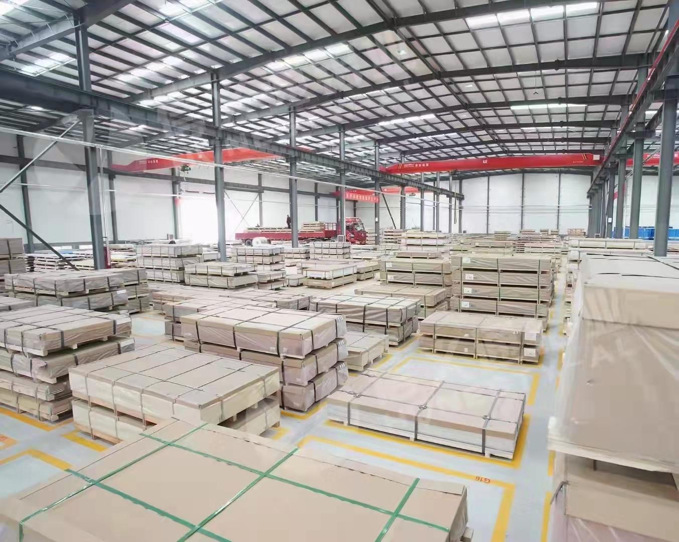 济南誉达铝业厂房及产品示意图