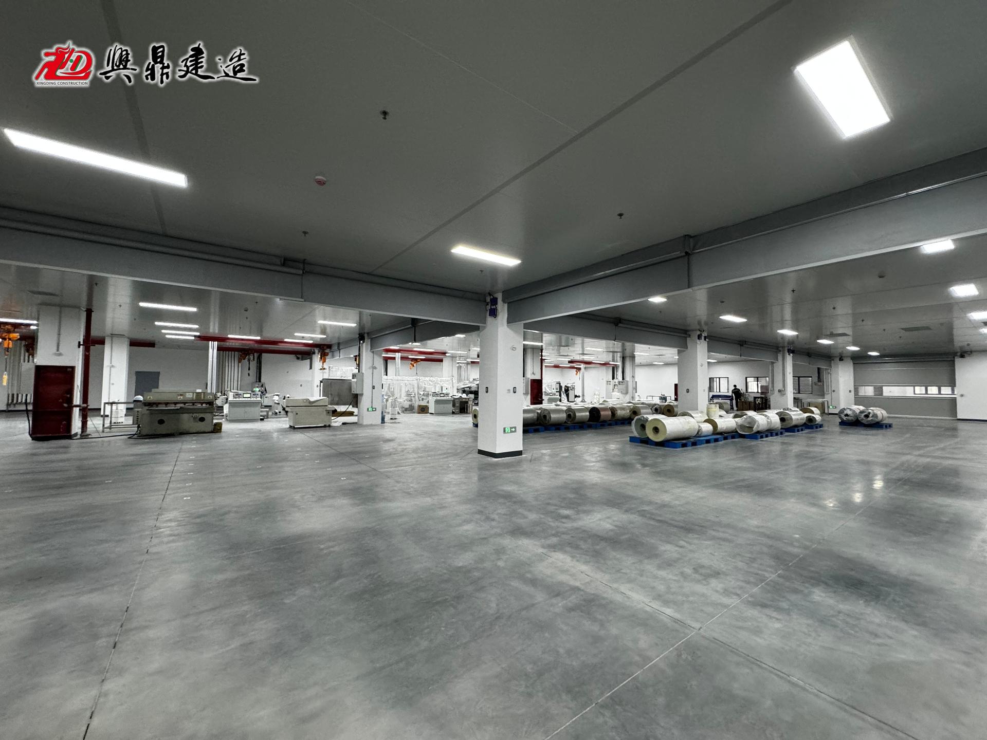 兴鼎建造恒湿车间规划设计效果图