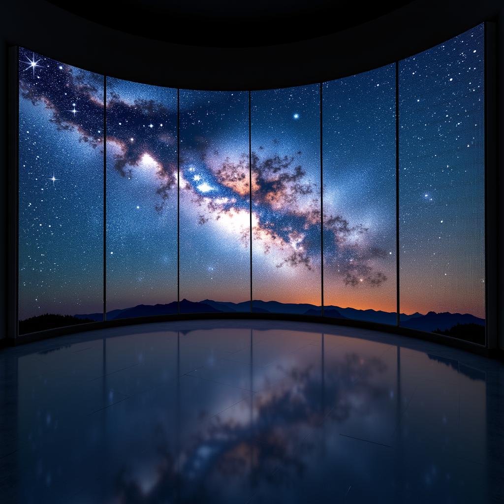 星空吊顶效果图