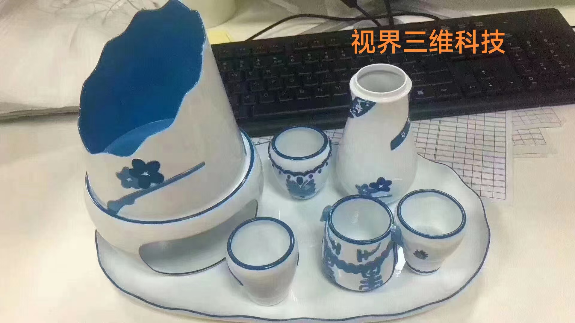 视界三维科技金属3D打印零件