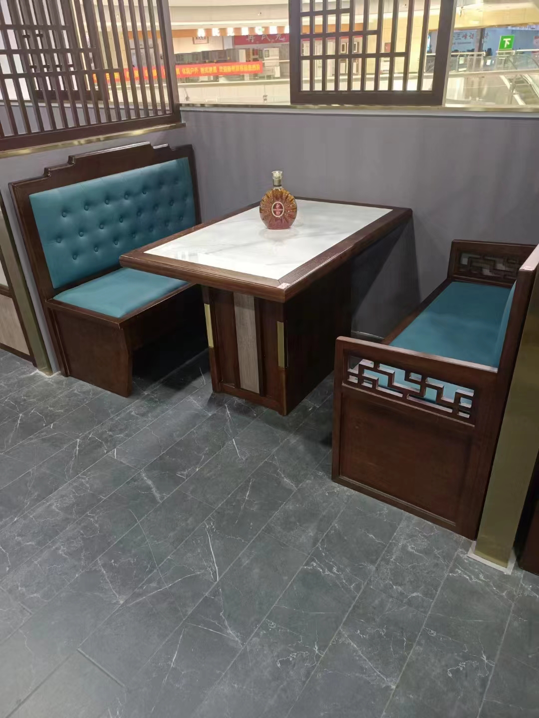 河南善匠家具卡座产品图1