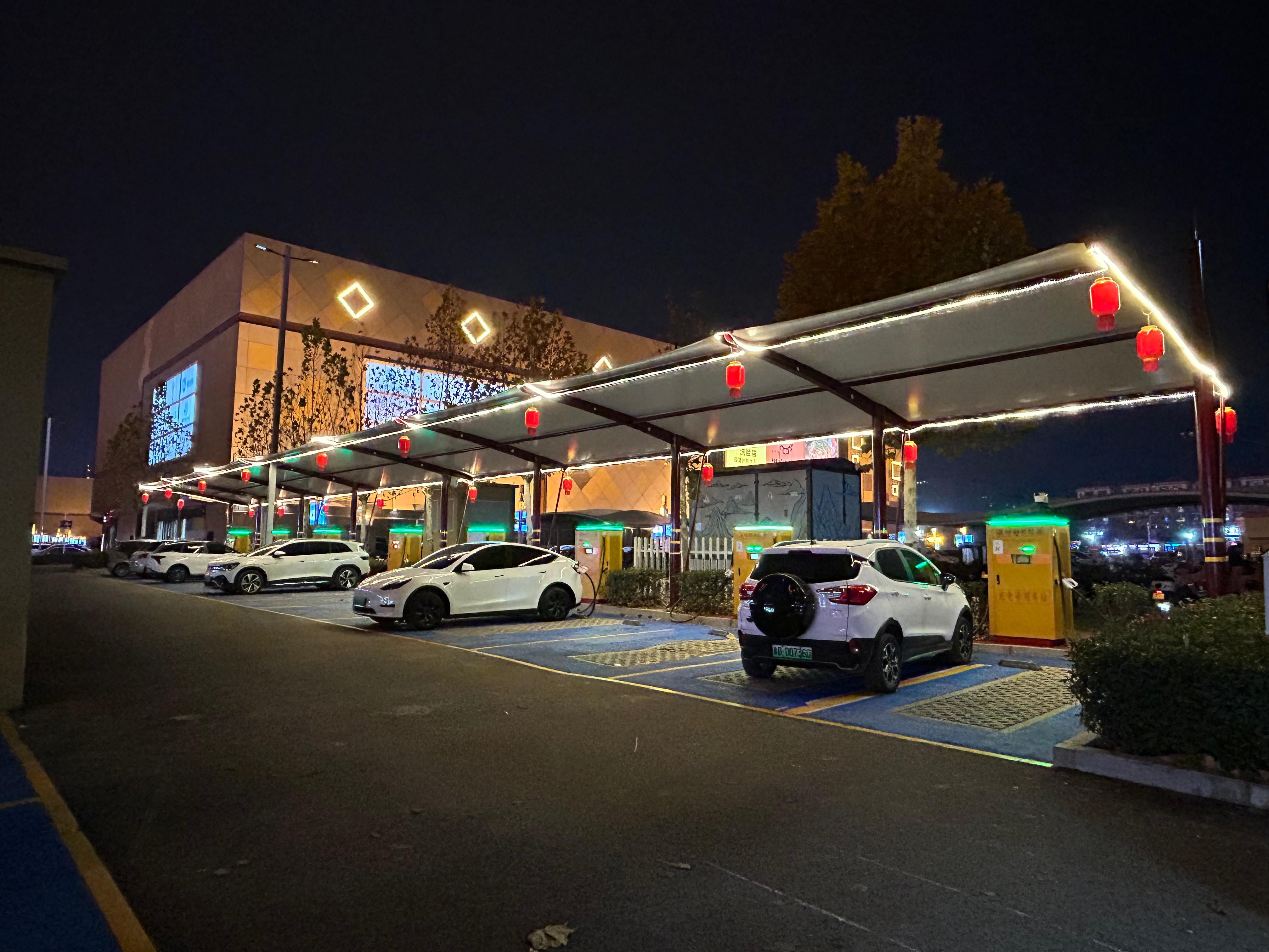 康姆勒电力充电桩应用场景图