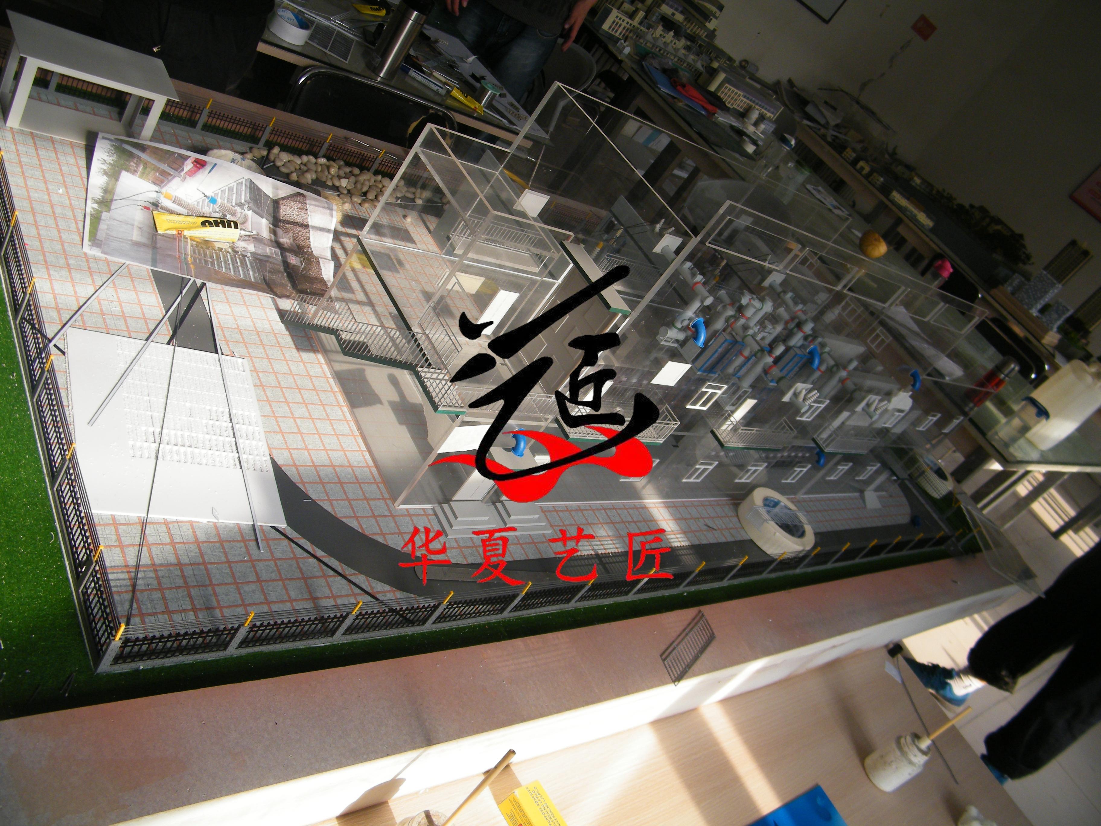北京华夏艺匠模型工厂实景