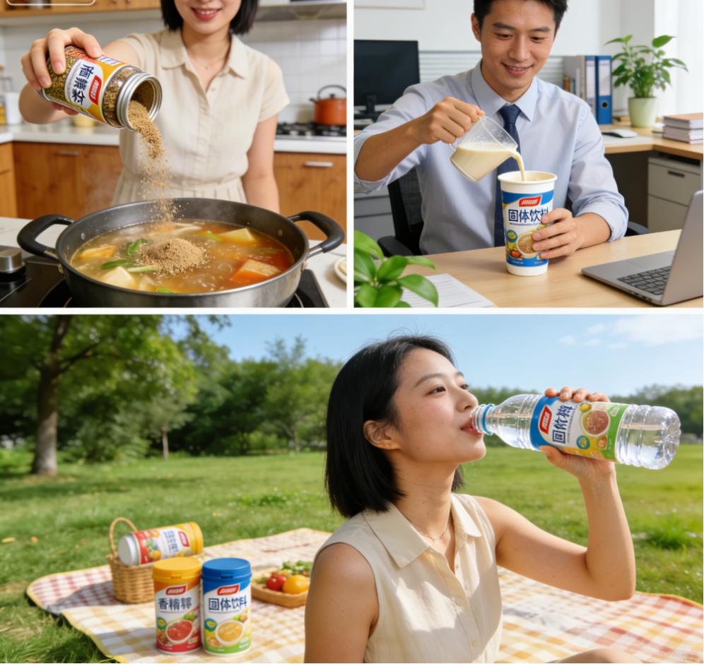 食品级二氧化硅产品应用场景