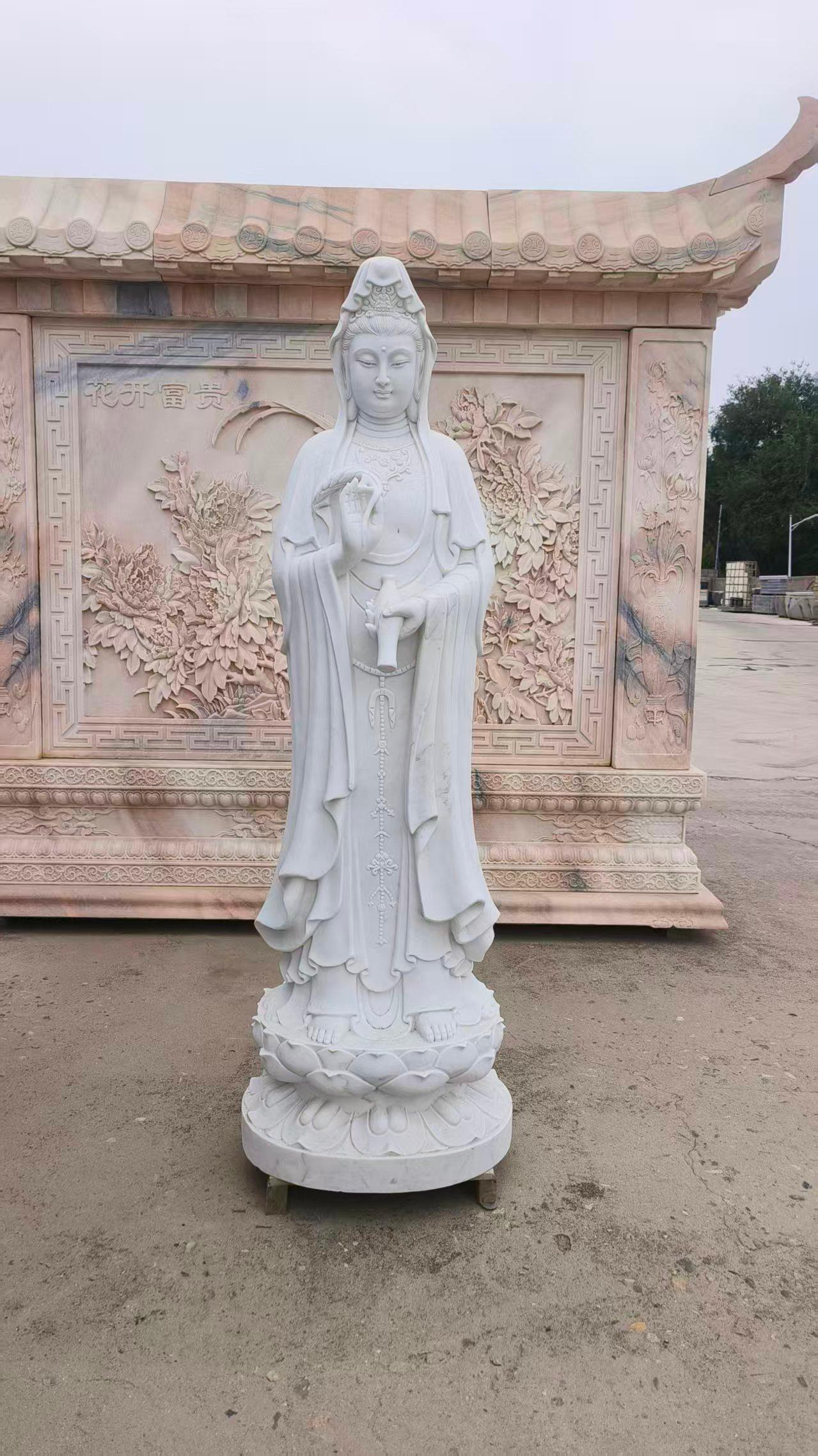花岗岩观音订做案例