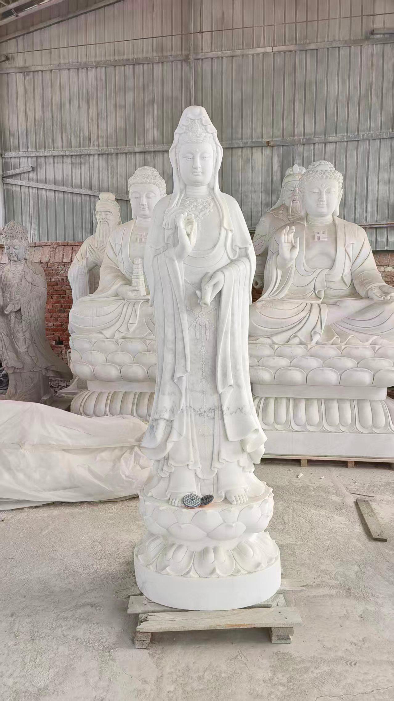 石雕佛像成品展示