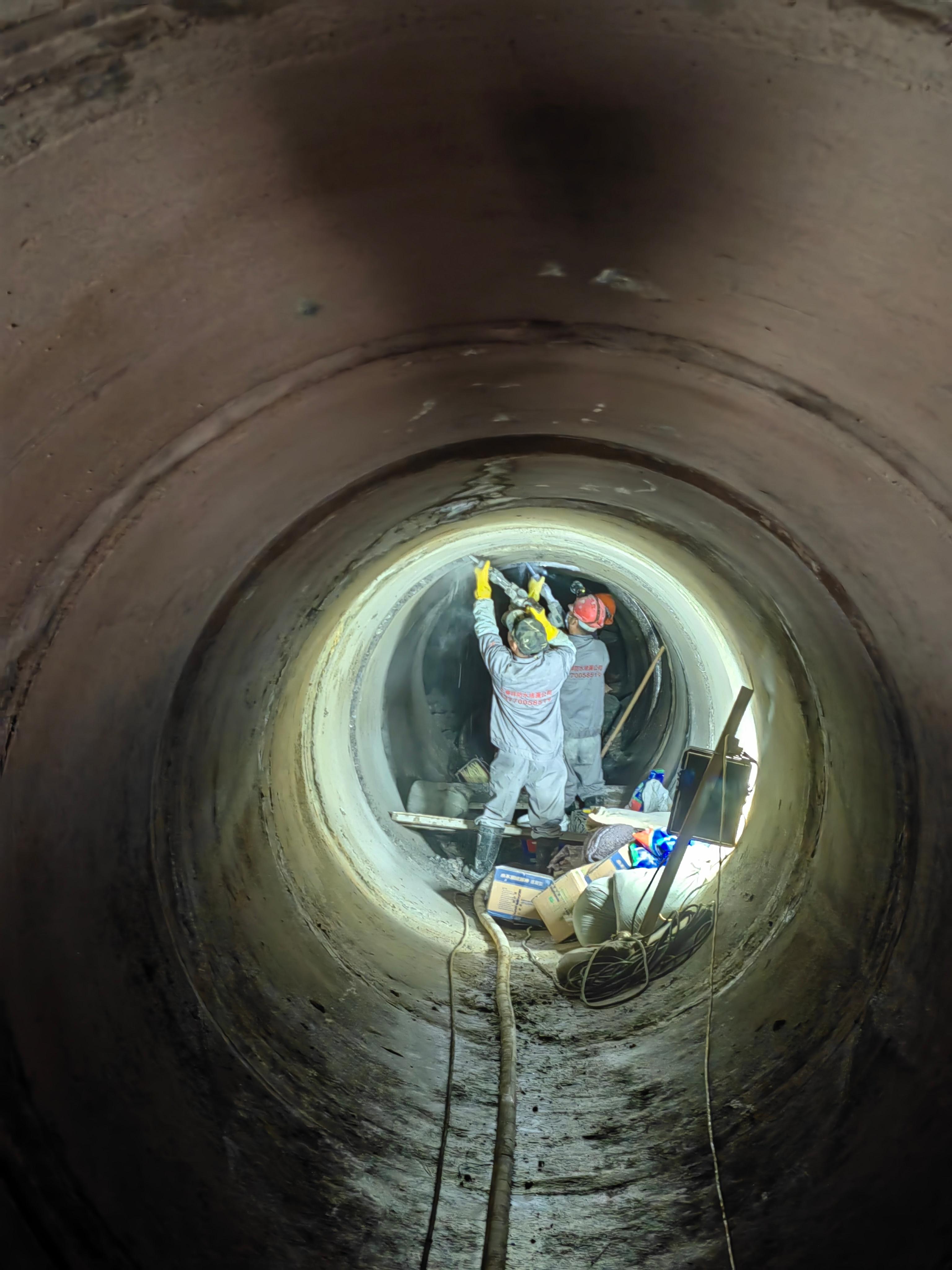 盐城市之睿祥防水堵漏工程有限公司施工现场