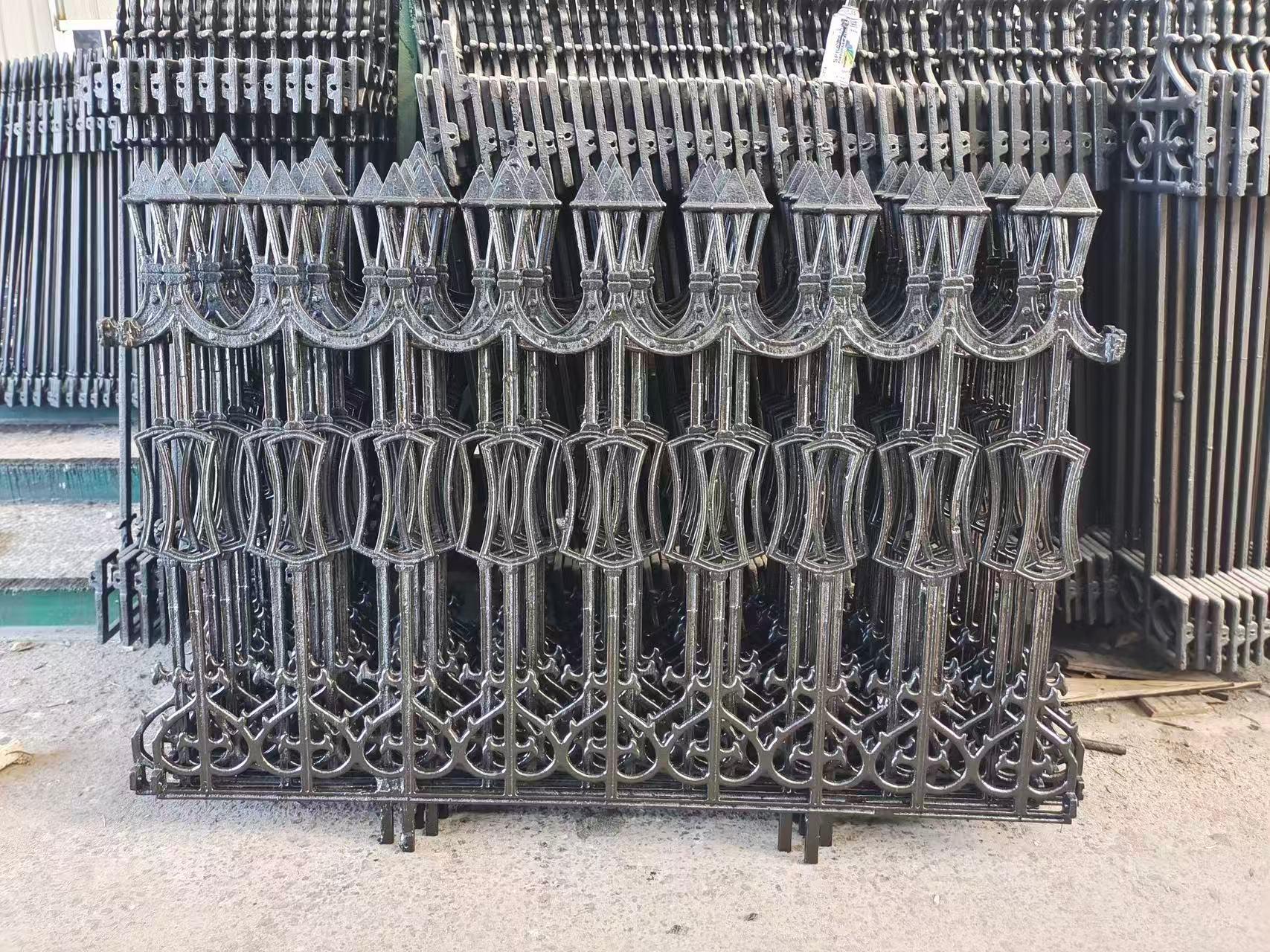 铸铁围墙栏杆细节图