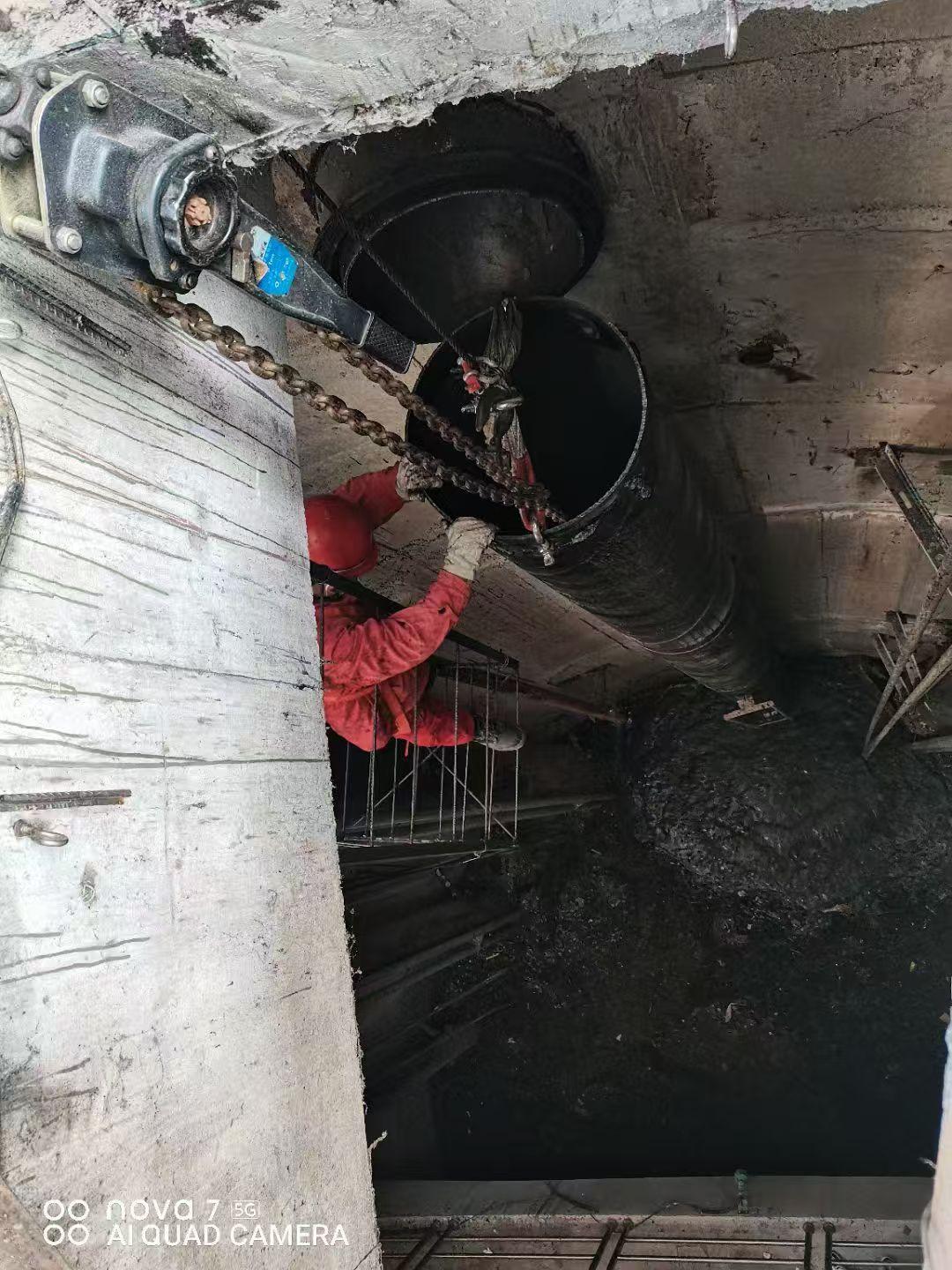 重庆启航水下工程有限公司作业现场