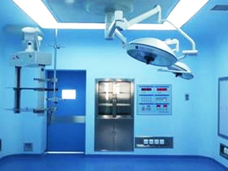 山东益德净化工程施工现场