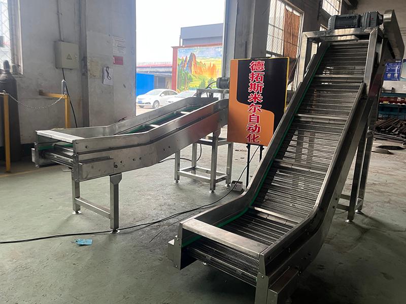 宁津县德隆机械有限公司网带输送机细节图