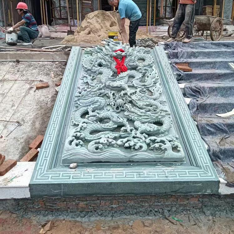 骏恒园林古建石雕工艺细节