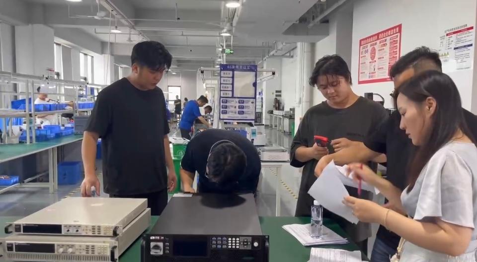 五击网络短视频拍摄现场