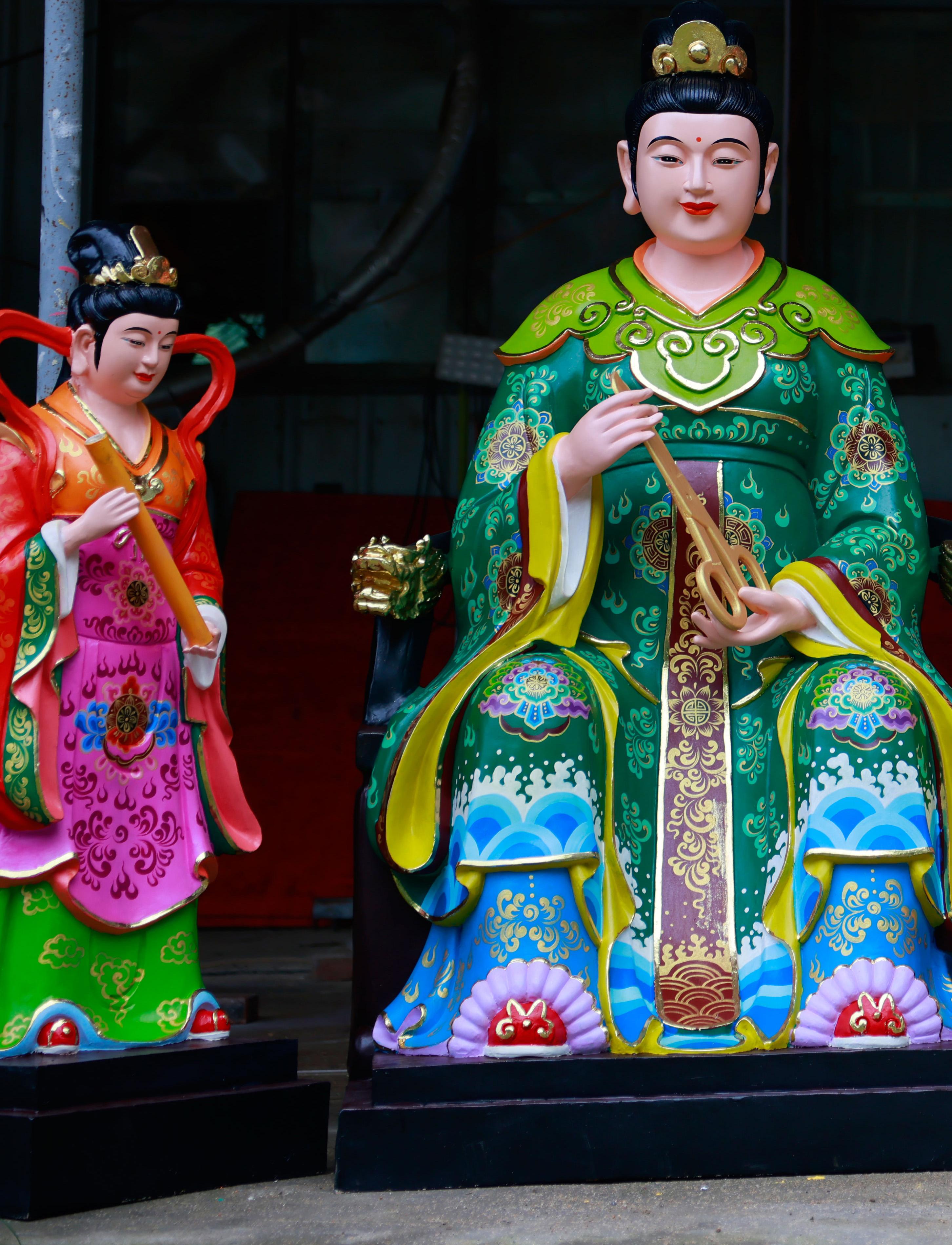 邓州市莲花佛像工艺厂厂区展示