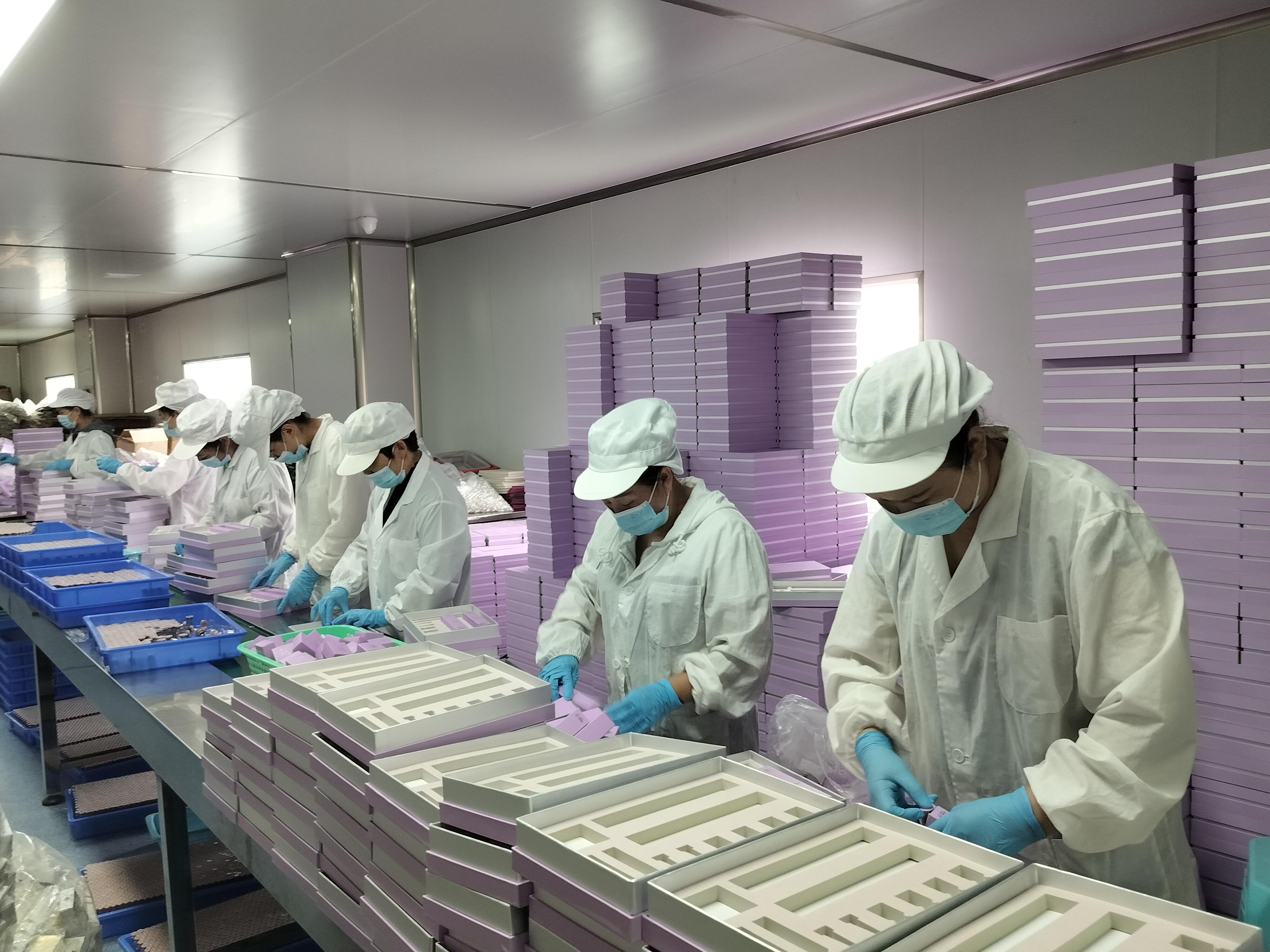 广州帝帆生物科技有限公司生产线
