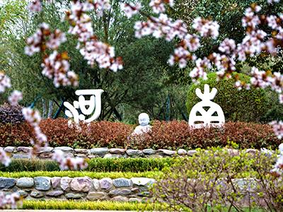 河南福寿园生态花坛葬