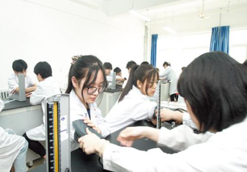 石家庄冀联医学中等专业学校校园环境