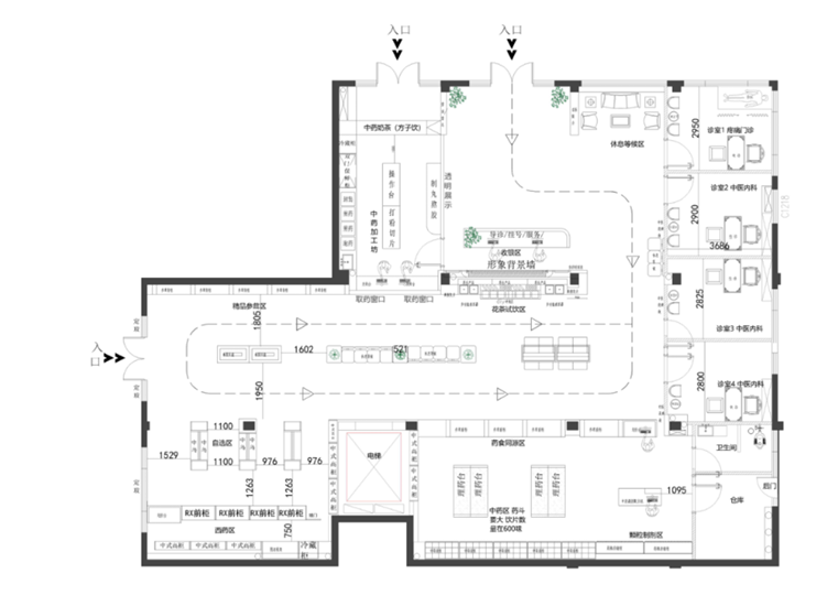 弘业展具产品应用场景图