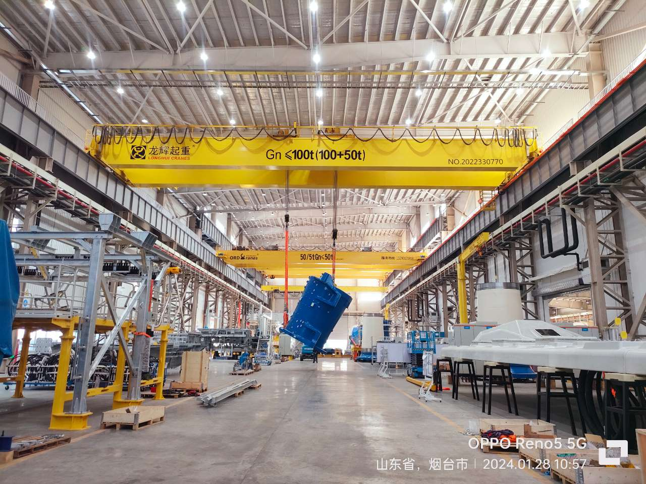 山东龙辉起重机械有限公司厂区