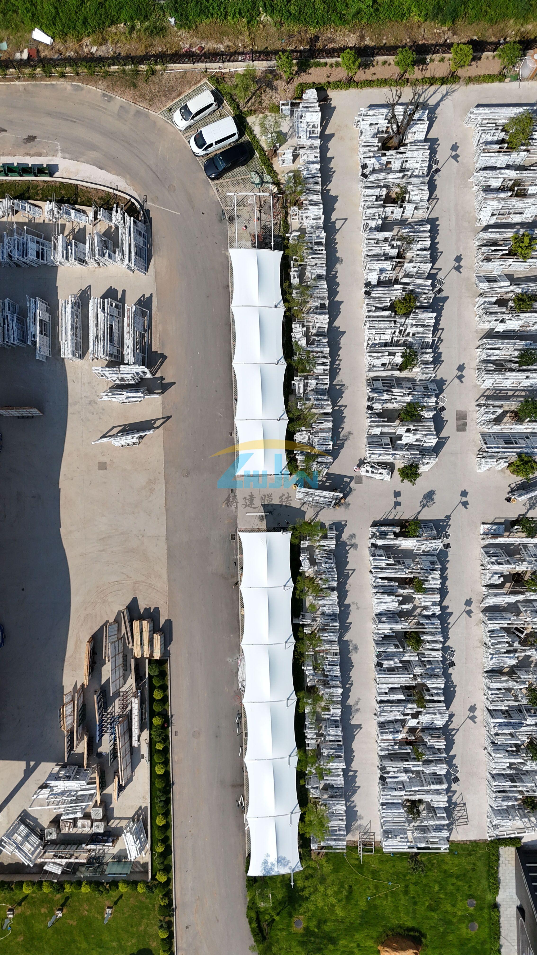 广州铸建膜结构工程案例