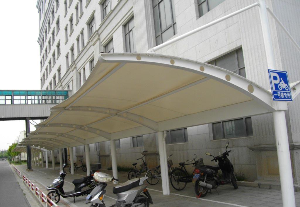 广州铸建膜结构工程施工现场