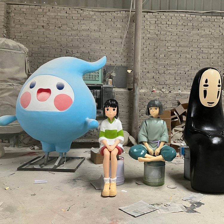 动漫卡通雕塑