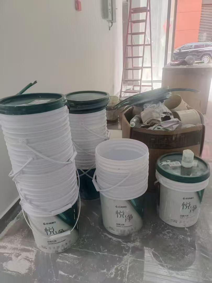 立涂德硅晶釉施工效果