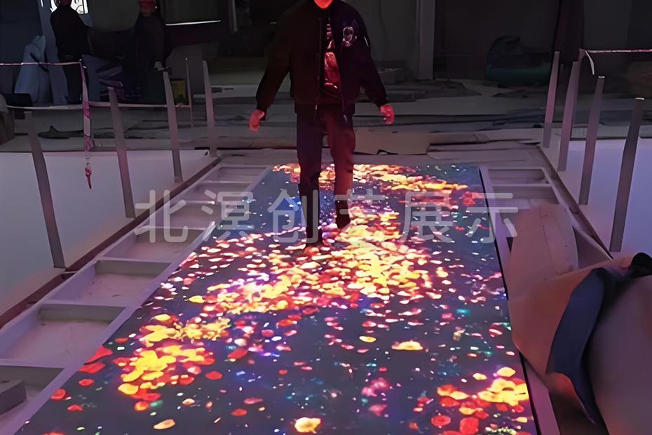 北溟创艺展示互动大屏效果