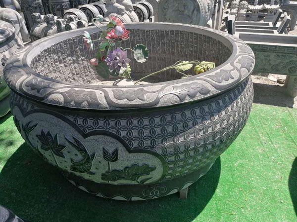 河北石花盆生产厂家-嘉祥玉华石业