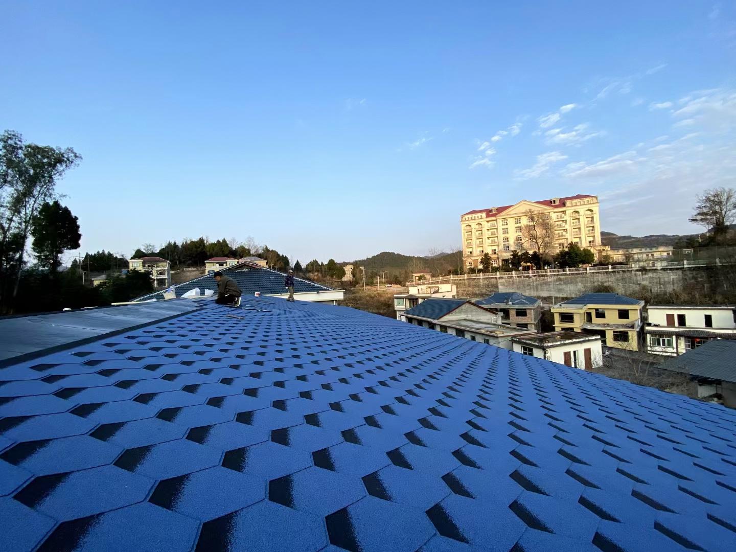 中广建材沥青瓦产品展示