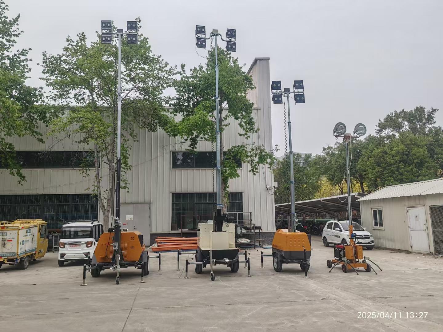 山东奔马照明灯塔定做现场