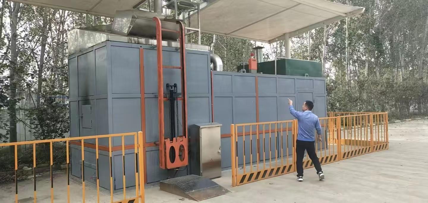 垃圾焚烧炉设备实物图