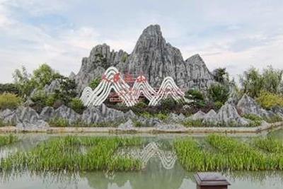 水泥制品栏杆供货商-仿木水泥栏杆图片1