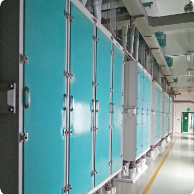 河南成立粮油机械工厂实景