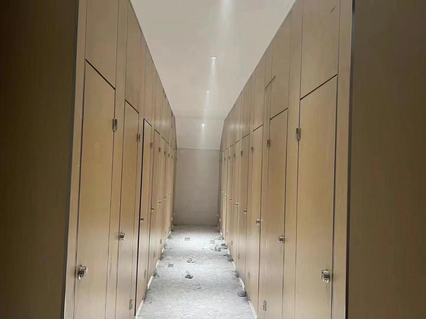 隔断系统安装现场