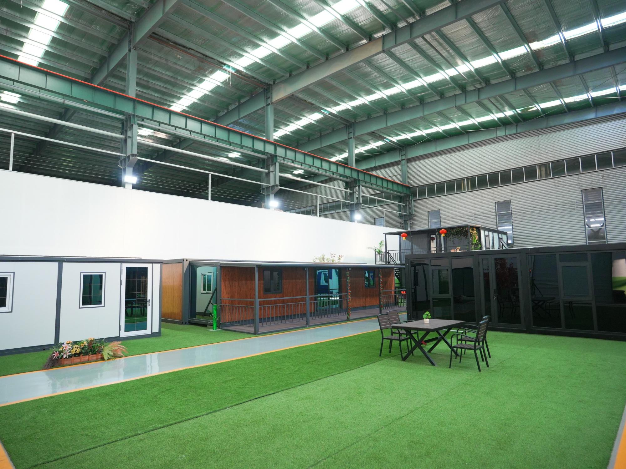 河北鑫恒集成房屋模块化产品生产场景