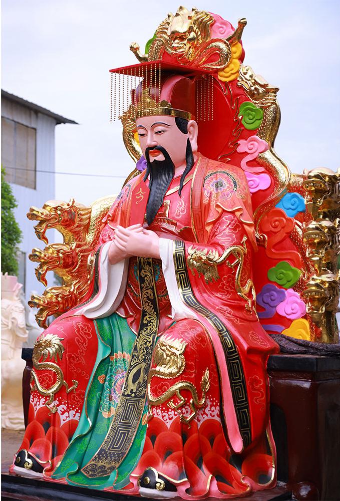邓州市莲花佛像工艺厂厂区及产品展示