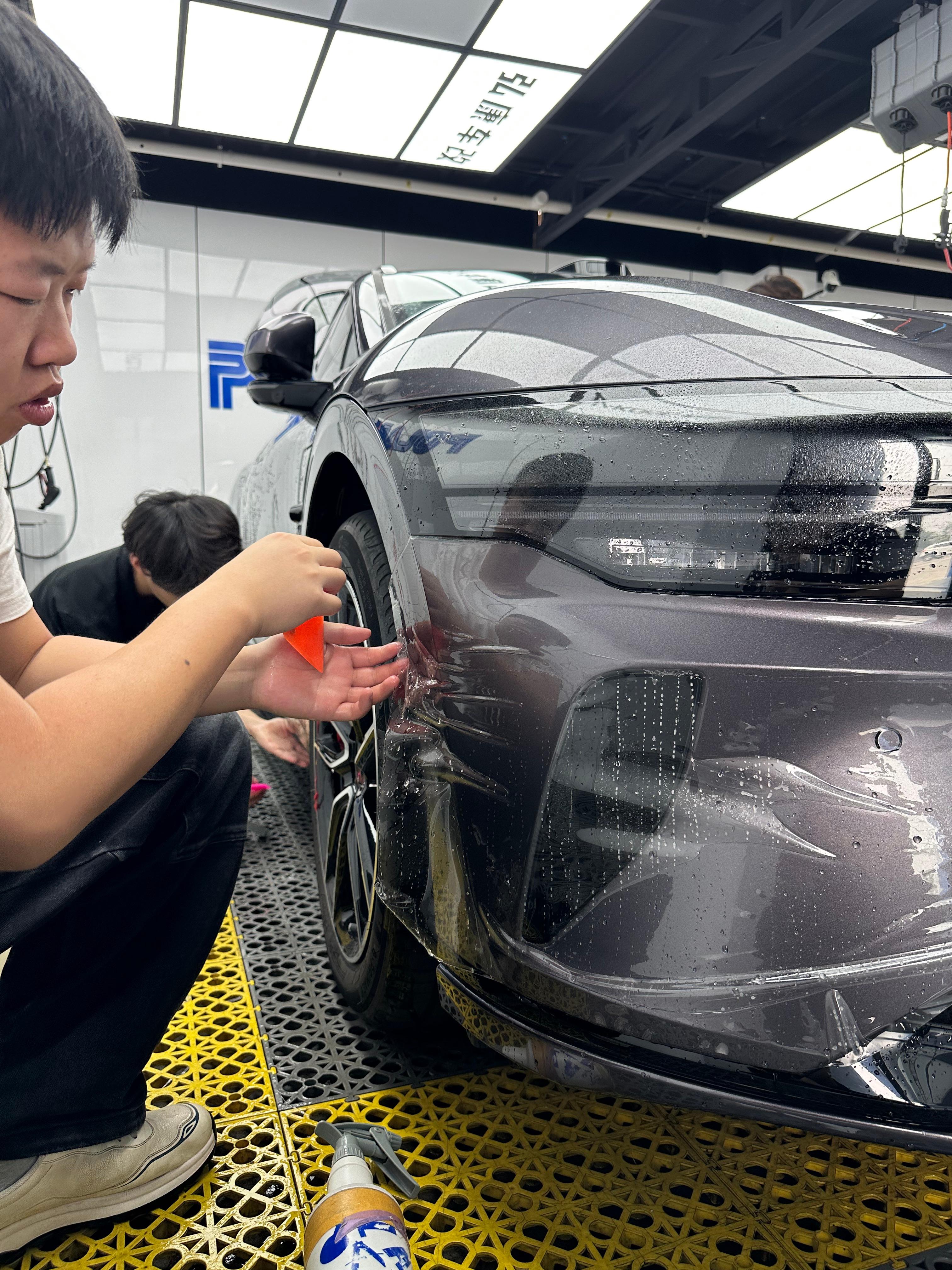 泰州弘康车业施工工位