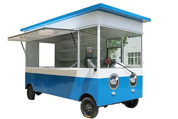 不锈钢多功能早餐车