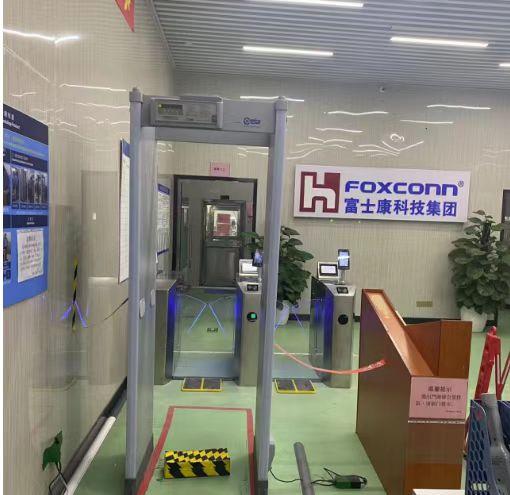 捷德防静电闸机展示