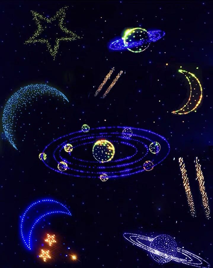 星空吊顶施工案例